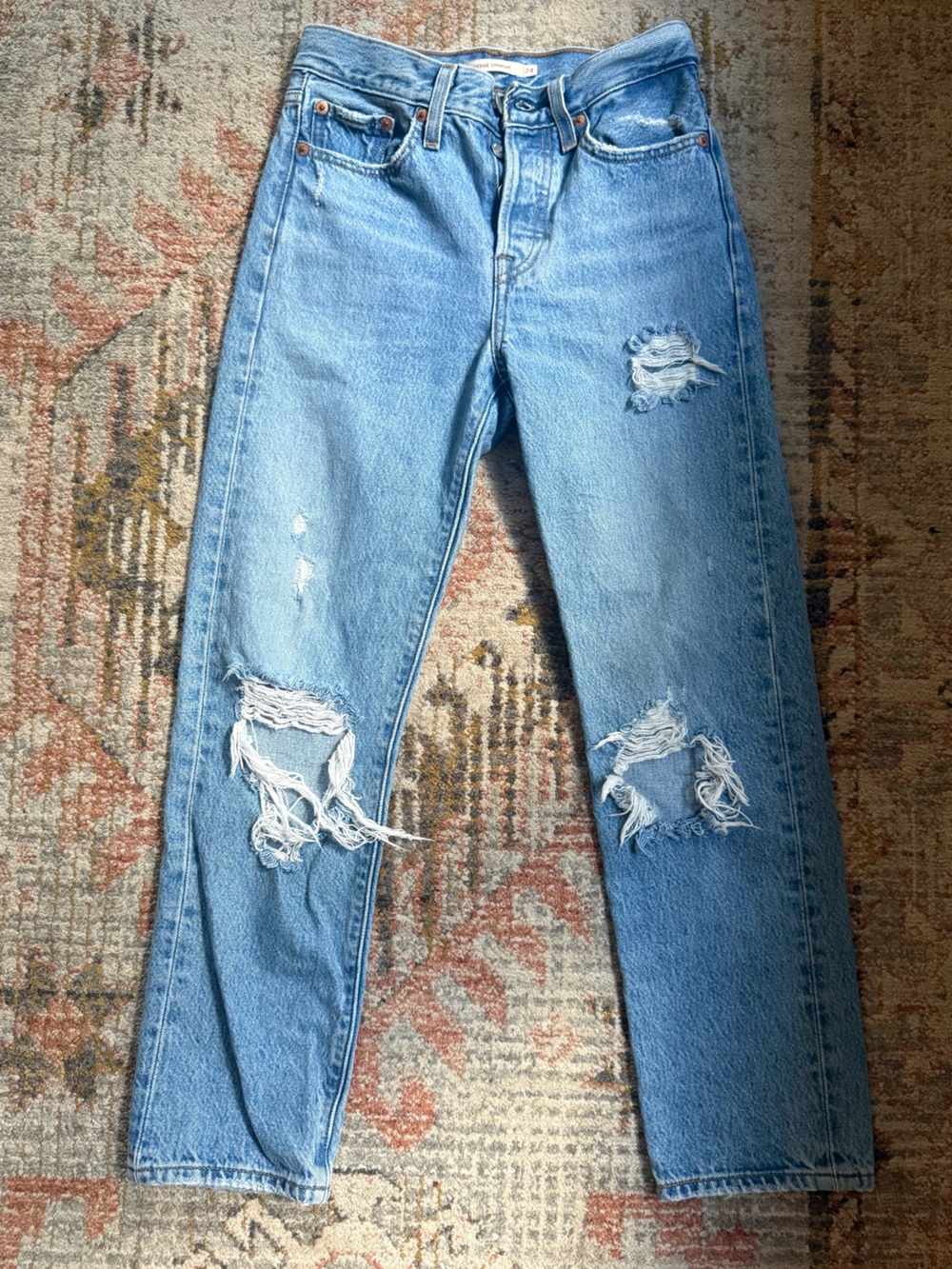 Levi’s Premium Women’s Wedgie Straight Jeans - Size 24
